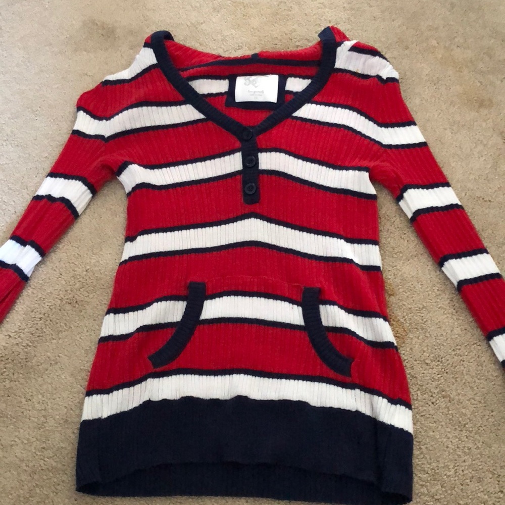 Justice sweater with hood